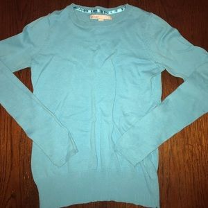 Blue Crew Neck Sweater